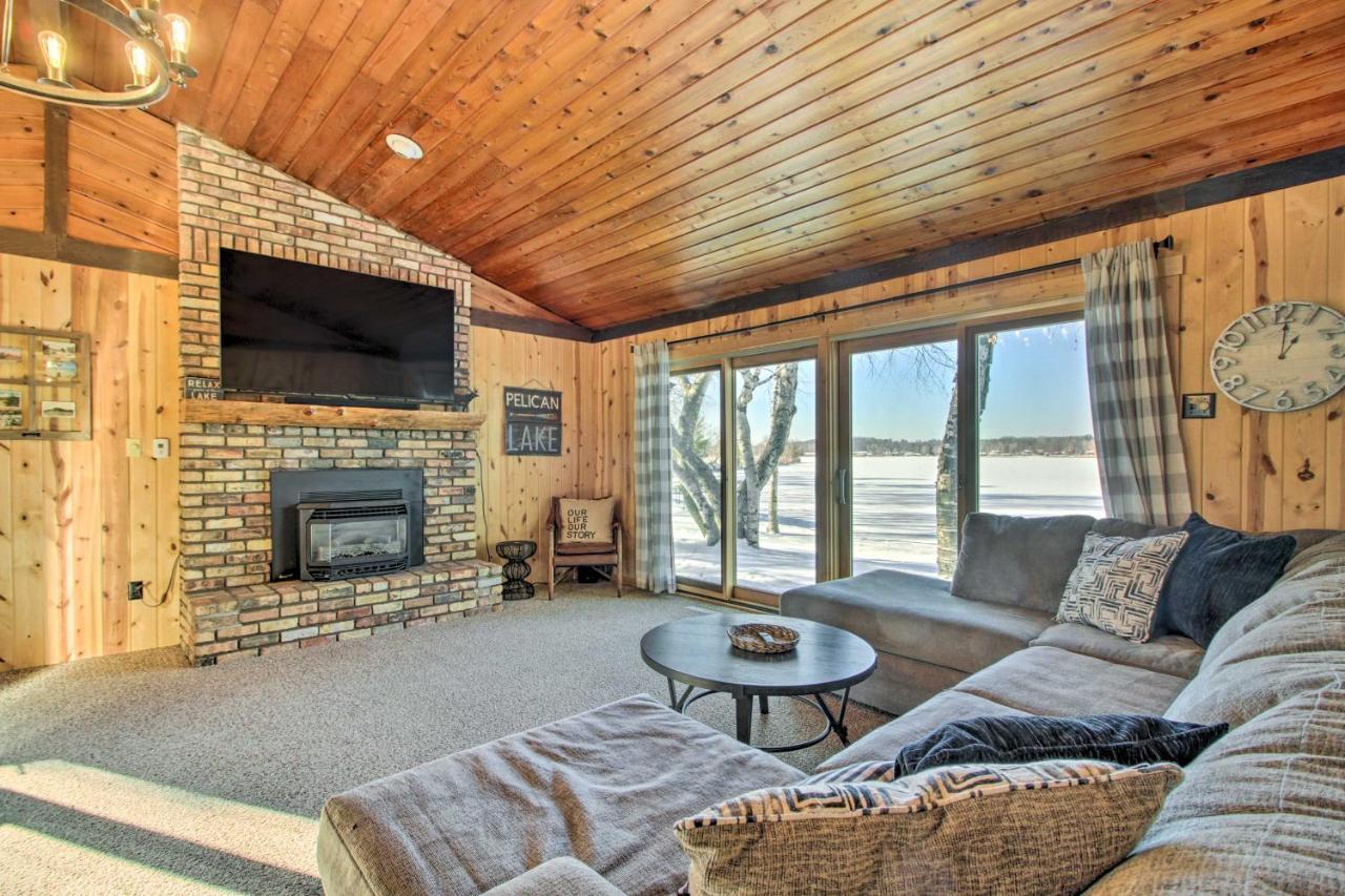 Pelican Lake Getaway On Stunning Peninsula! Pequot Lakes Luaran gambar