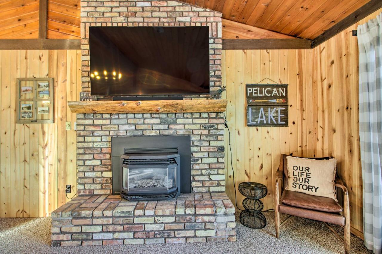 Pelican Lake Getaway On Stunning Peninsula! Pequot Lakes Luaran gambar